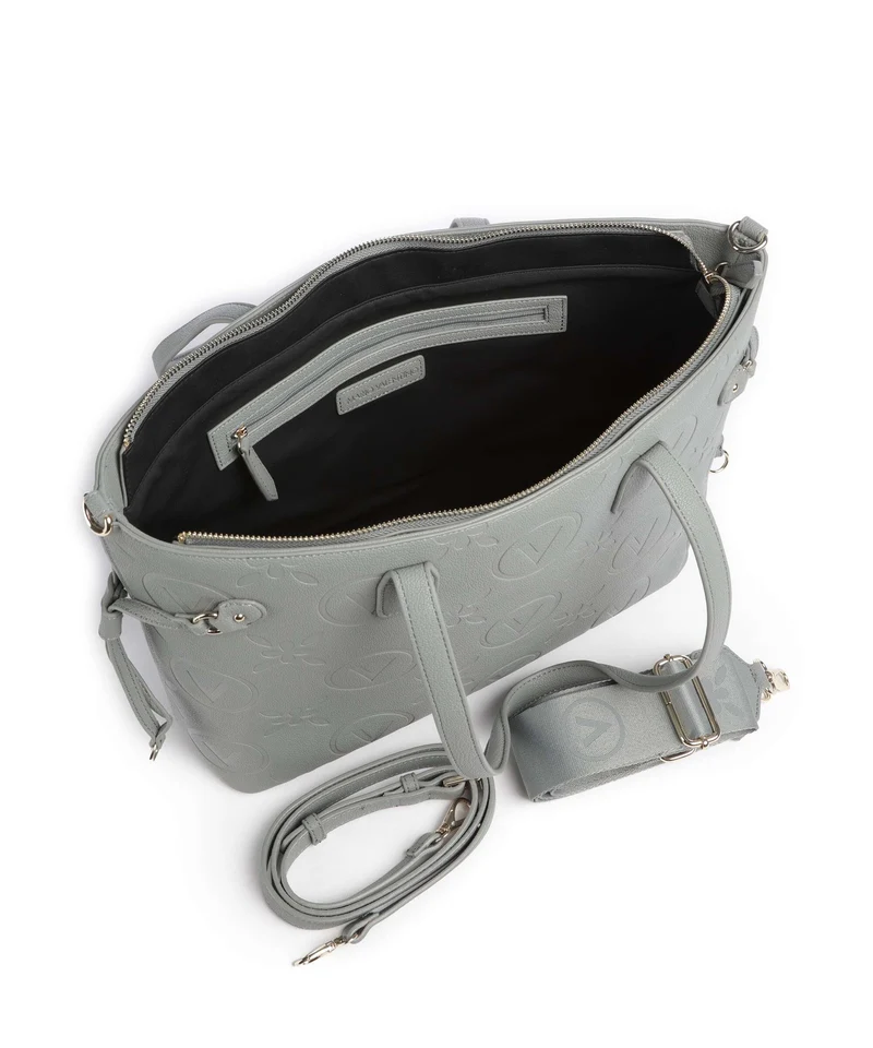 Valentino Bags Samba Re Cabas grigio