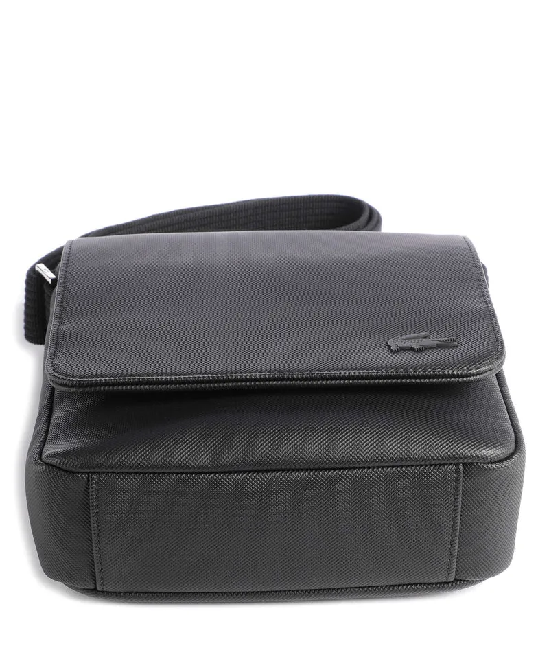 Lacoste Mens Classic Sac bandoulière noir