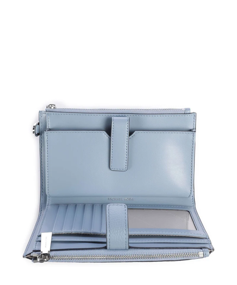 Michael Kors Jet Set Portefeuille chambray