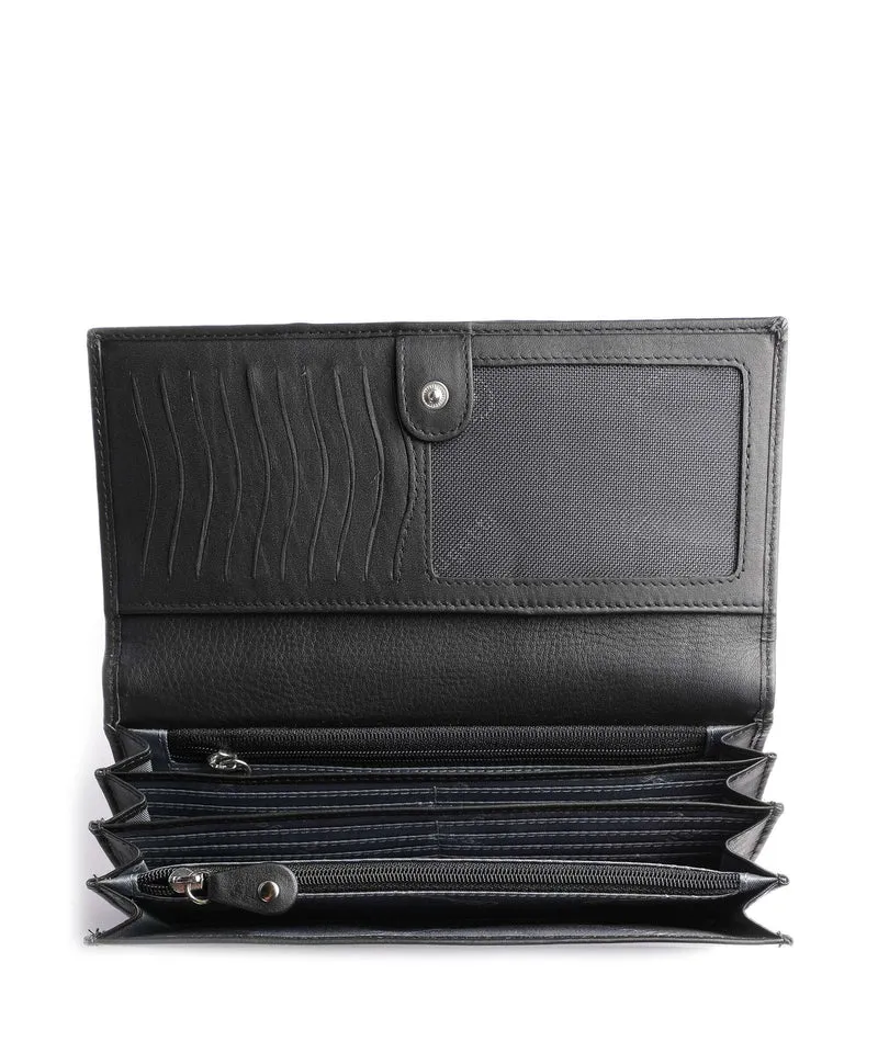 Bugatti Vertice Portefeuille schwarz