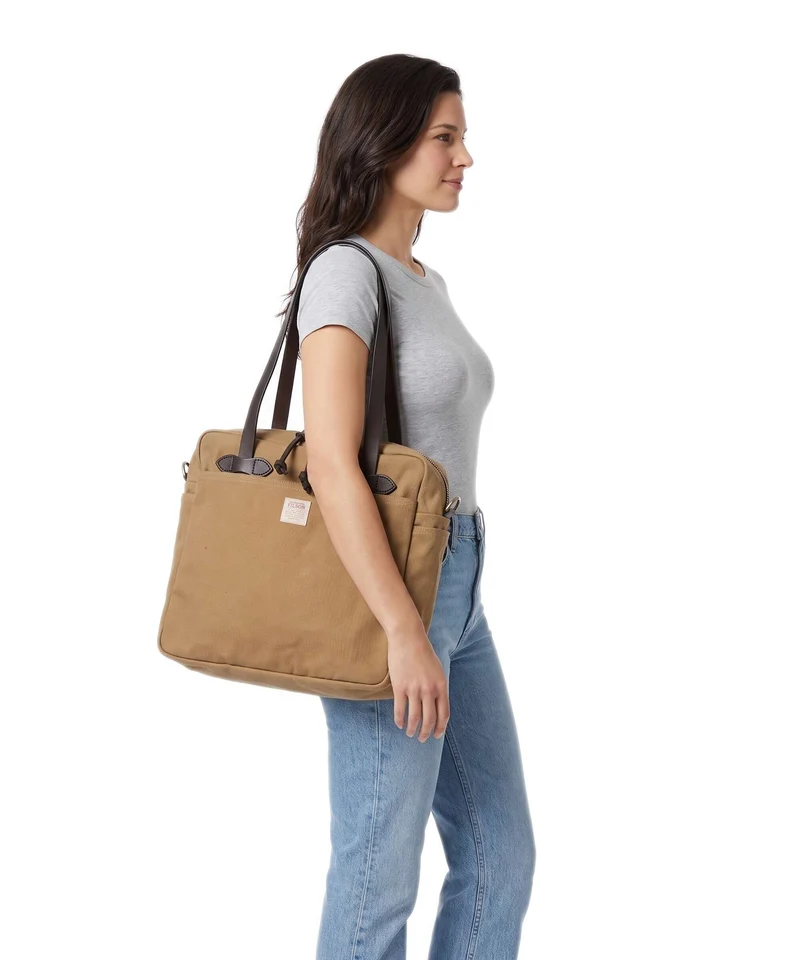 Filson Luggage Twill Cabas tan