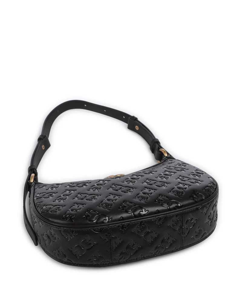 Pinko Half Moon Mini Sac porté épaule nero/antique gold