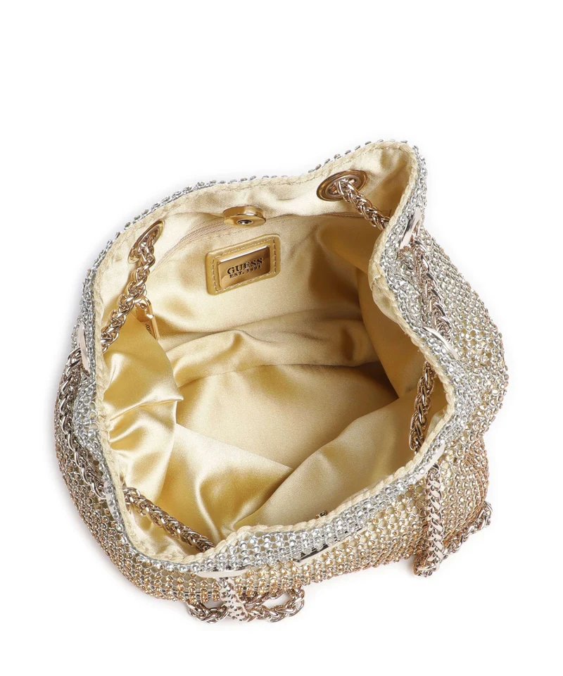 Guess Zalina Sac porté épaule gold