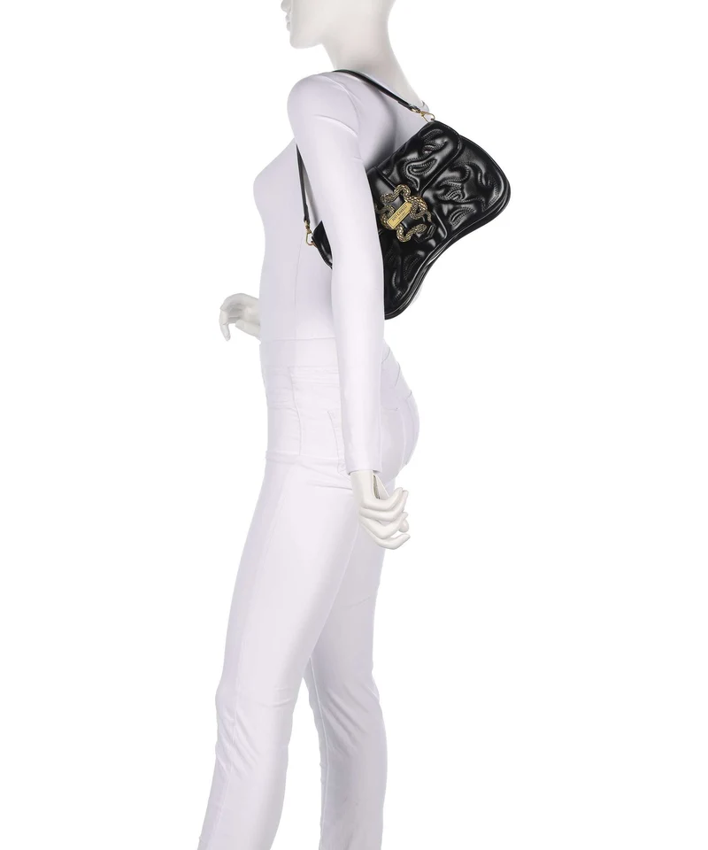 Just Cavalli Iconic Snakes Sac porté épaule black