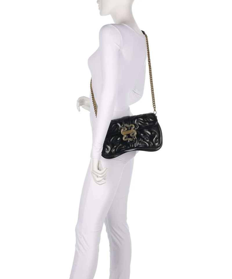 Just Cavalli Iconic Snakes Sac porté épaule black