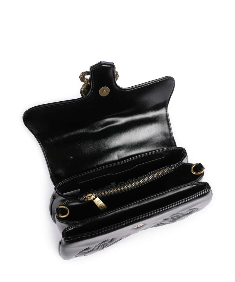 Just Cavalli Iconic Snakes Sac porté épaule black