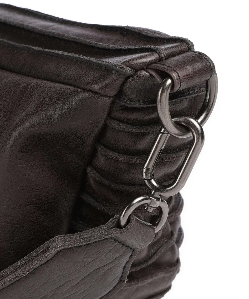 FredsBruder Check My Bag Mini Sac bandoulière brown