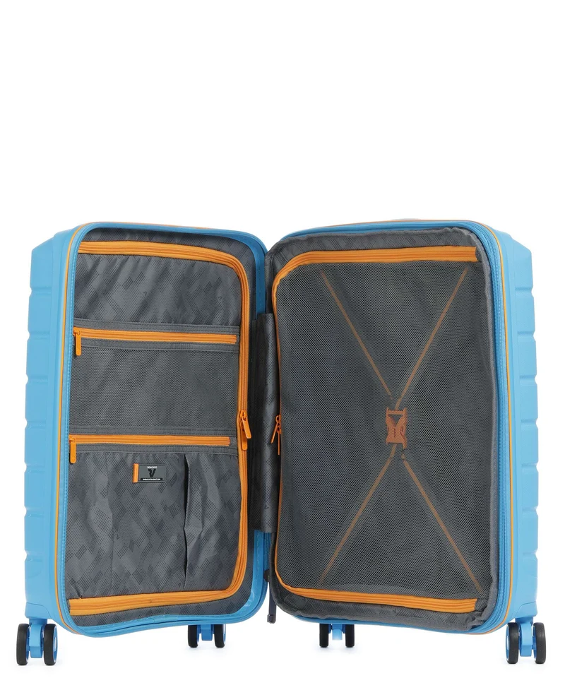 Roncato B-Flying Spot Valise 4 roues sky blue
