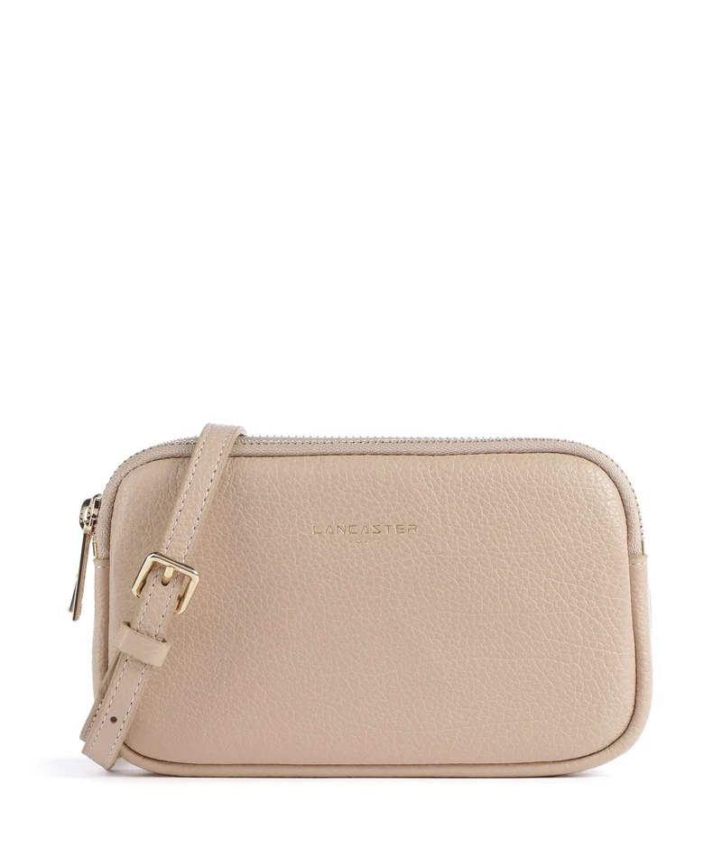 Lancaster Dune Sac bandoulière beige foncé
