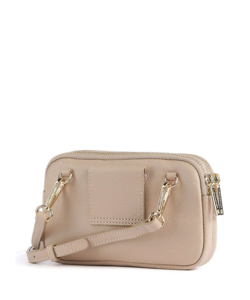 Lancaster Dune Sac bandoulière beige foncé