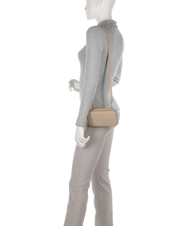 Lancaster Dune Sac bandoulière beige foncé
