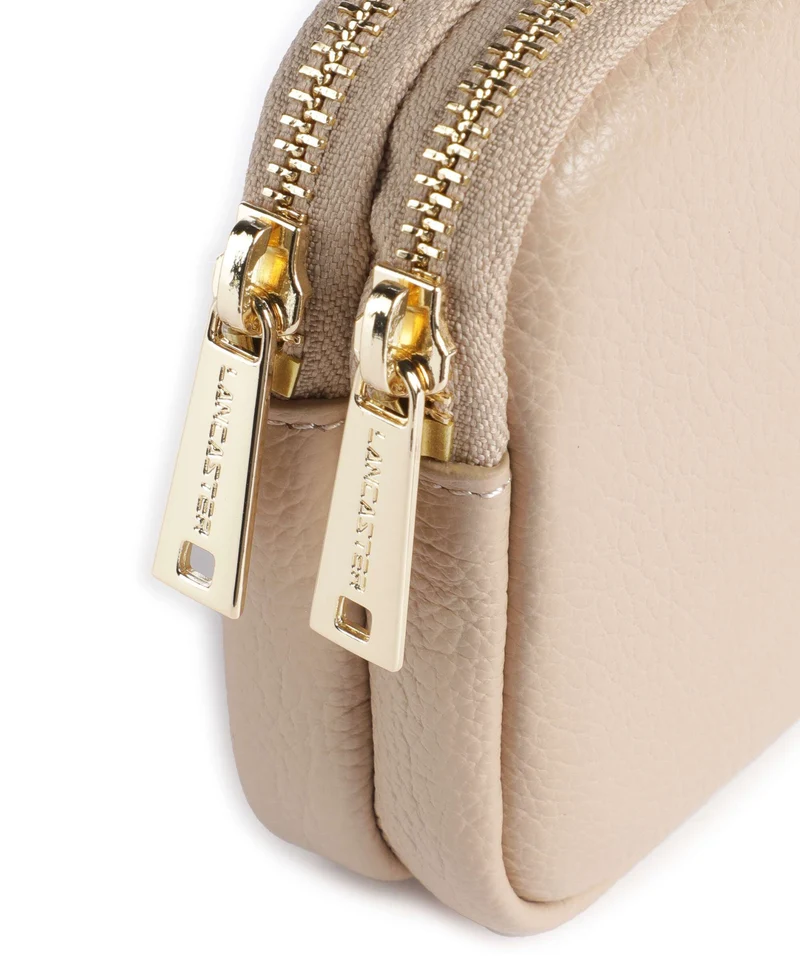 Lancaster Dune Sac bandoulière beige foncé