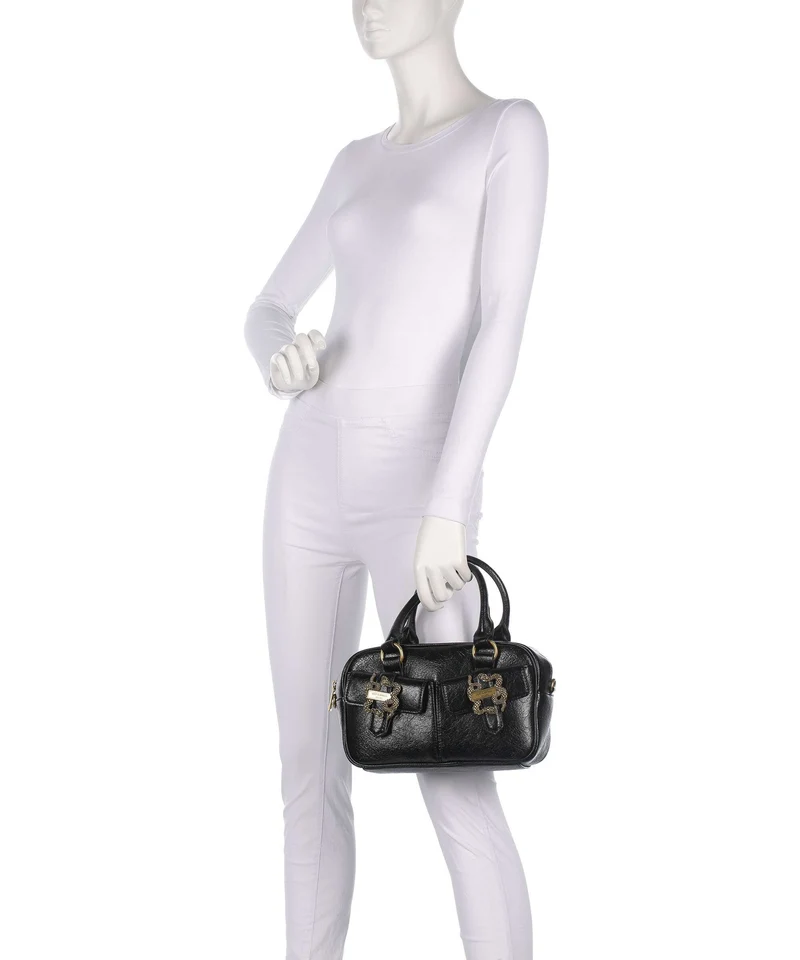 Just Cavalli Iconic Snakes Pockets Sac à main black