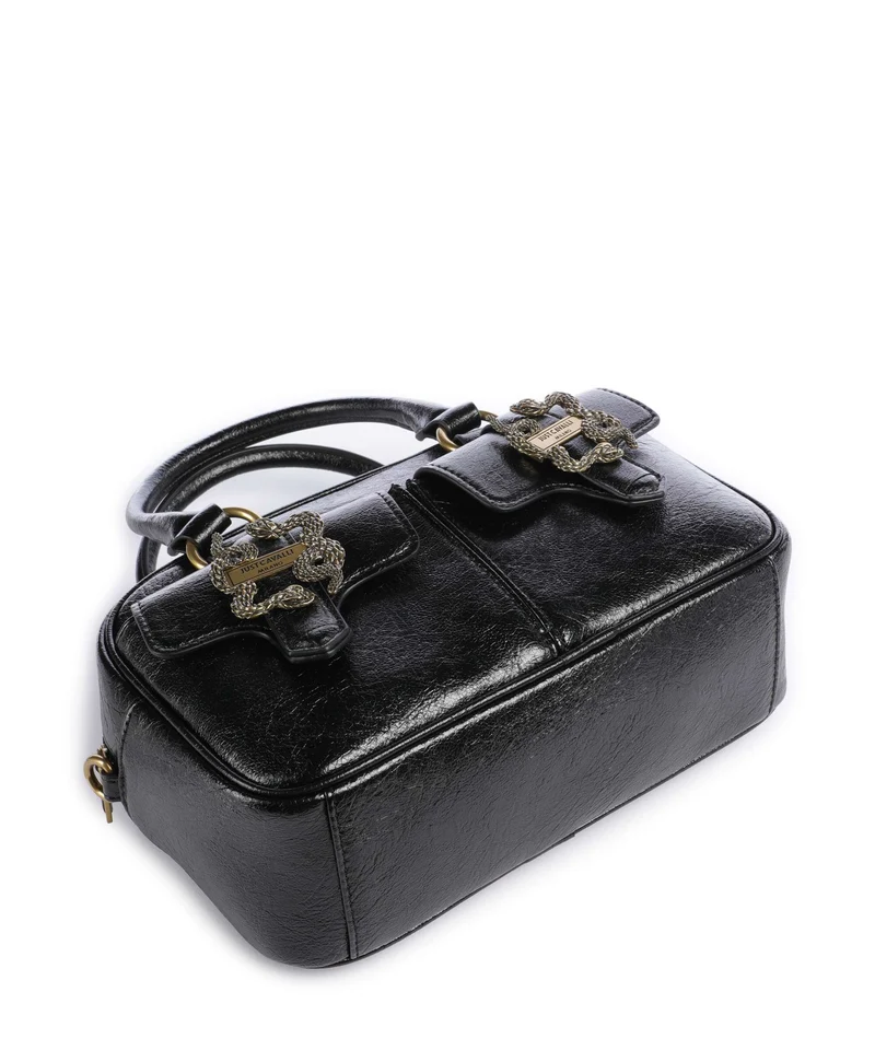 Just Cavalli Iconic Snakes Pockets Sac à main black