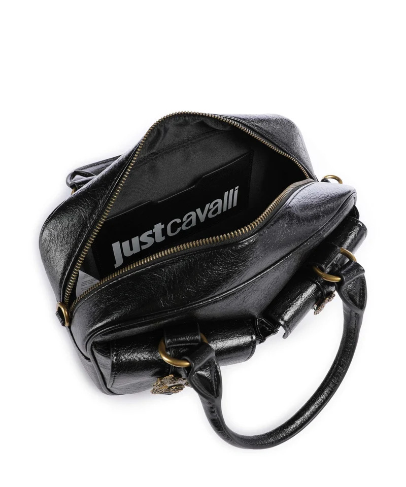 Just Cavalli Iconic Snakes Pockets Sac à main black
