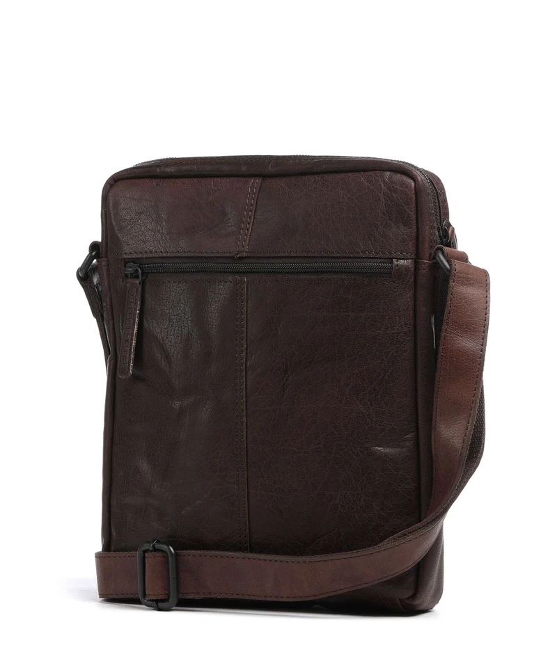 Spikes & Sparrow Bronco Jayed Sac bandoulière dark brown