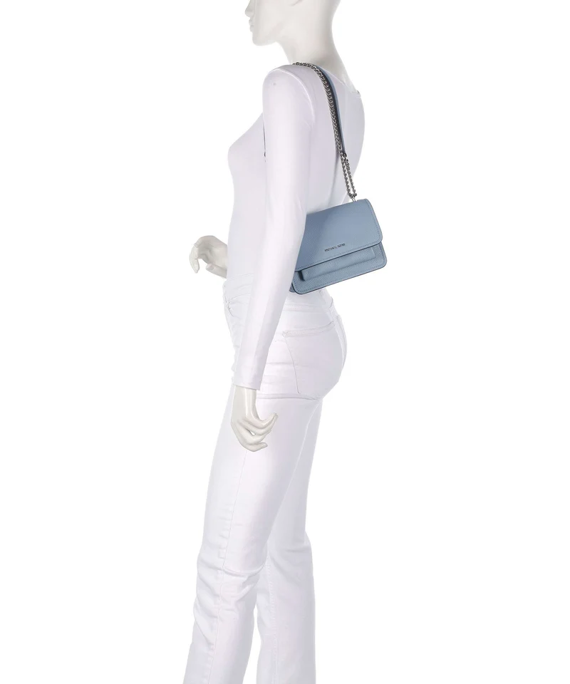 Michael Kors Claire Small Sac porté épaule chambray