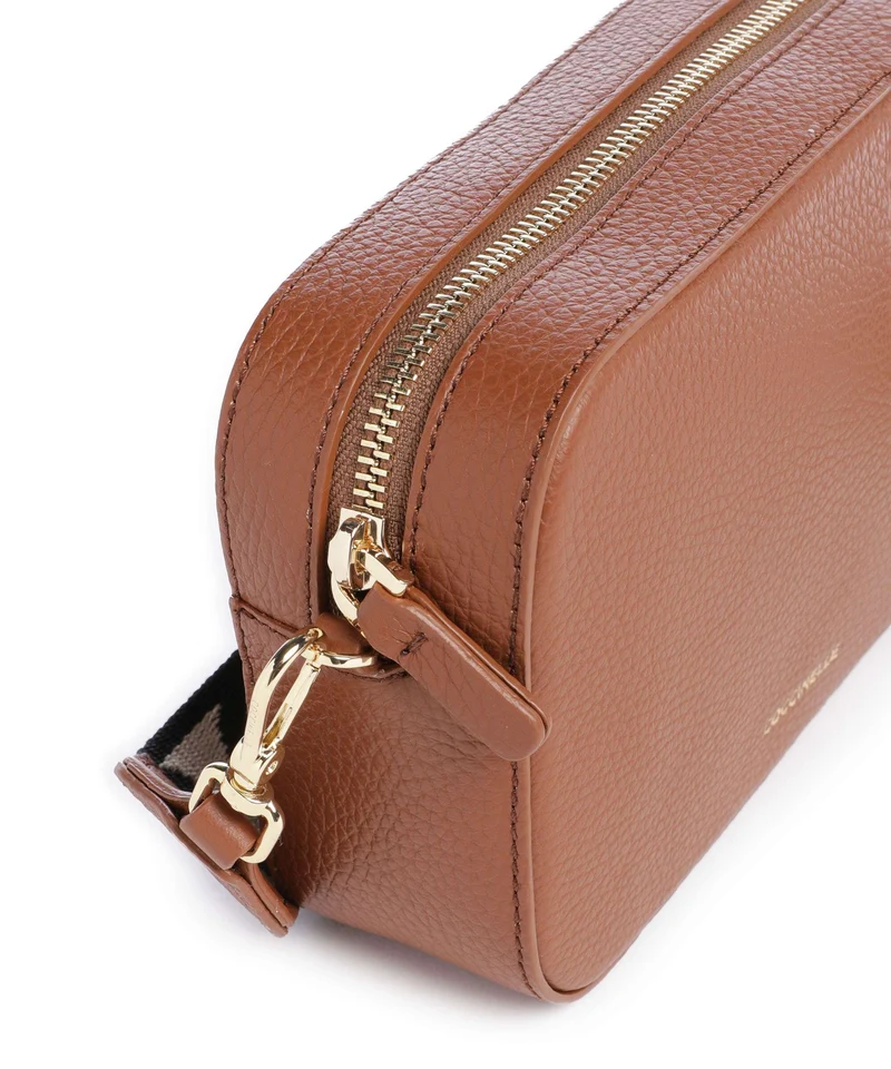 Coccinelle Tebe Sac bandoulière cognac