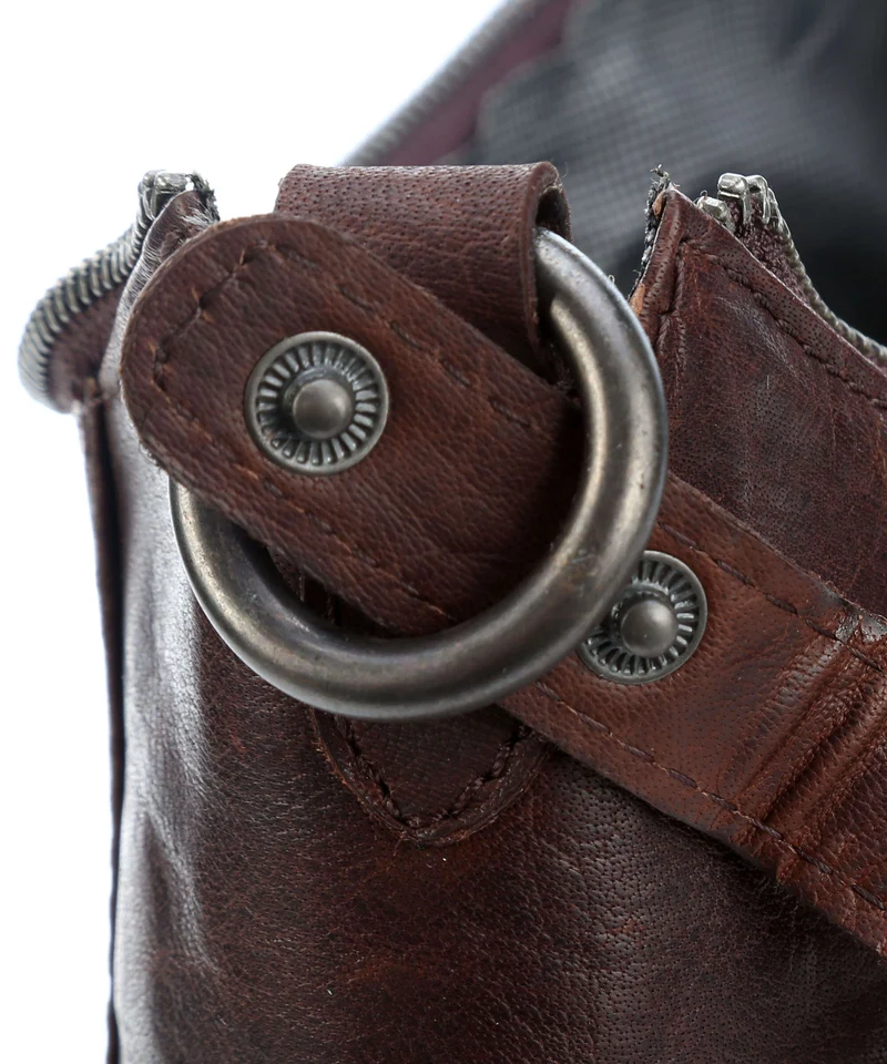 Spikes & Sparrow Bronco Toronto Sac fourre-tout dark brown