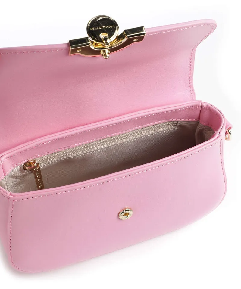 Lancaster Paris Médaille Sac bandoulière rose