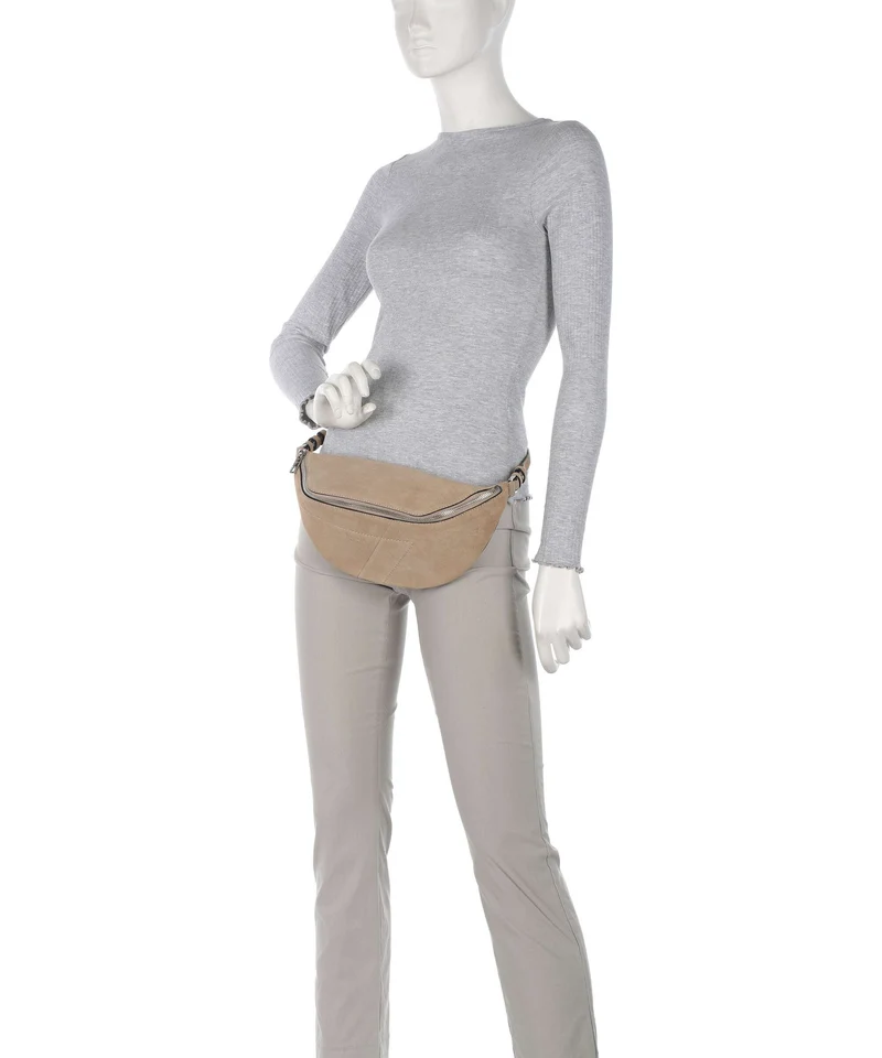 Liebeskind Edda Promo Suede M Sac banane stone