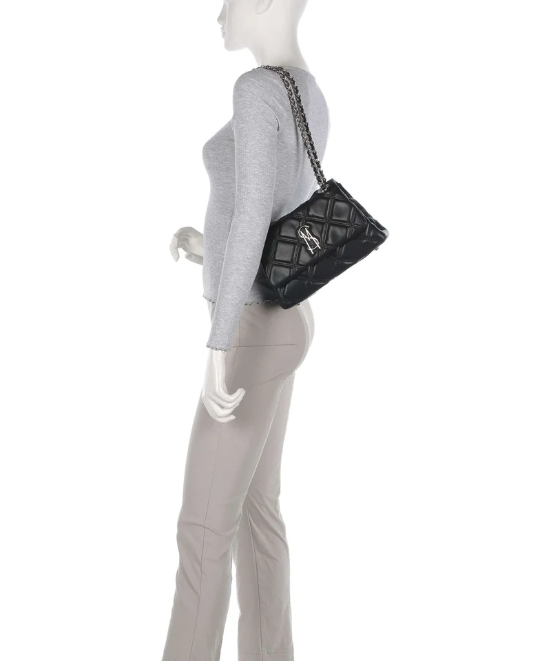 Steve Madden BVOLTURI Sac porté épaule black/silver