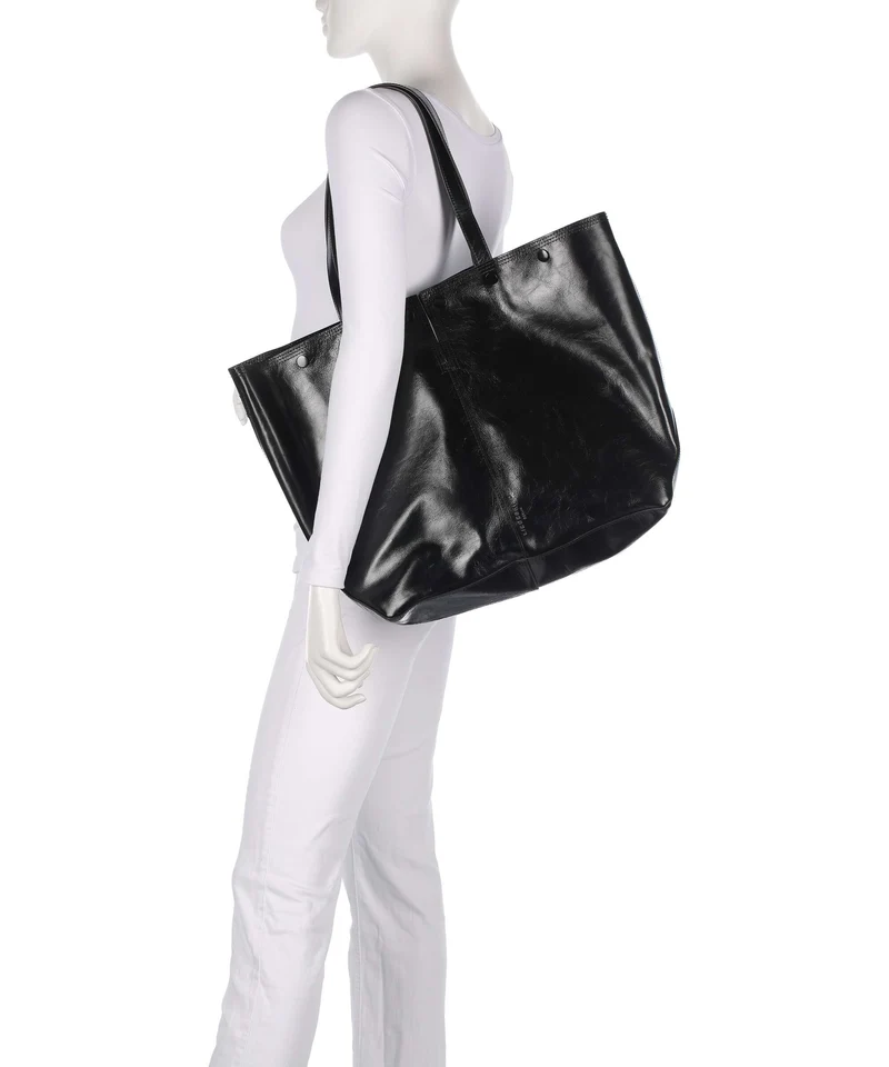 Liebeskind Rive Paper Touch Crinkle L Cabas black