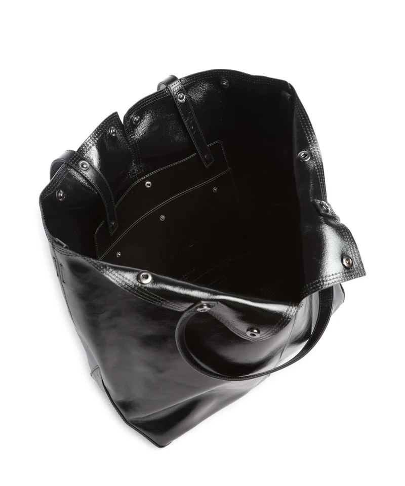 Liebeskind Rive Paper Touch Crinkle L Cabas black