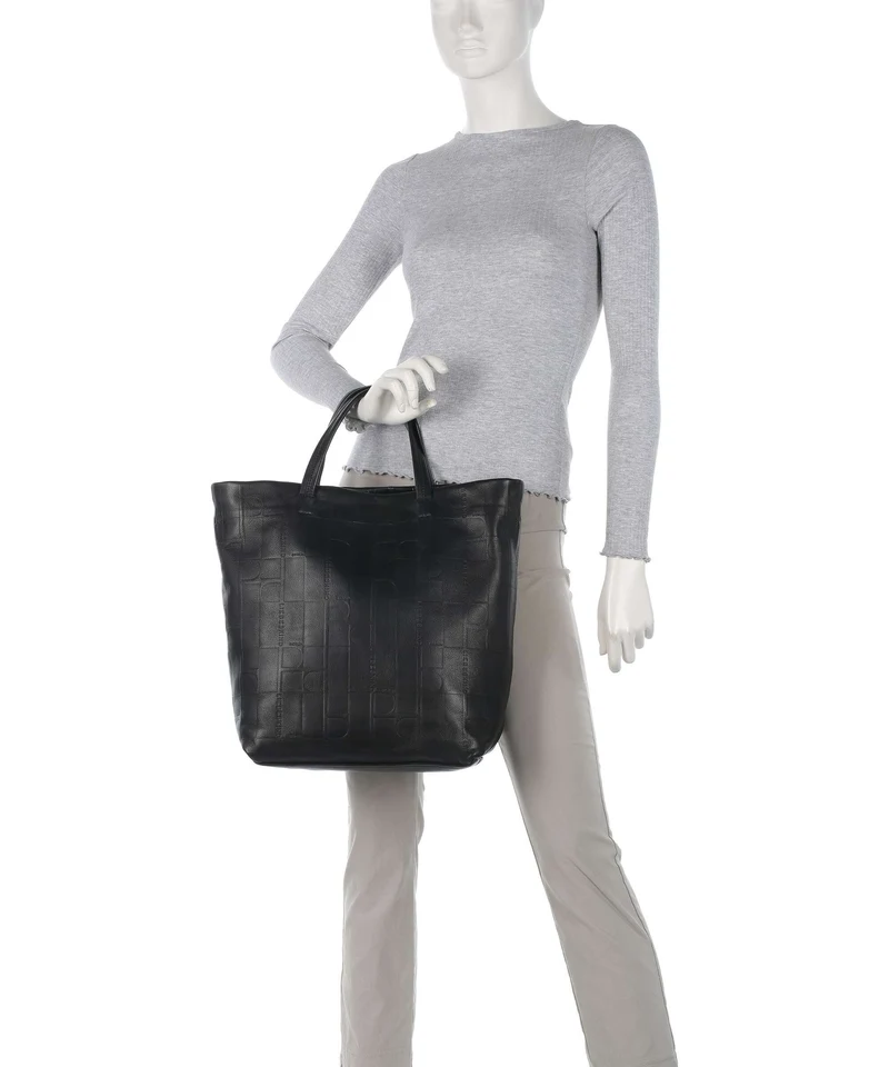 Liebeskind Hera Monogram Sheep Natural L Sac à main black