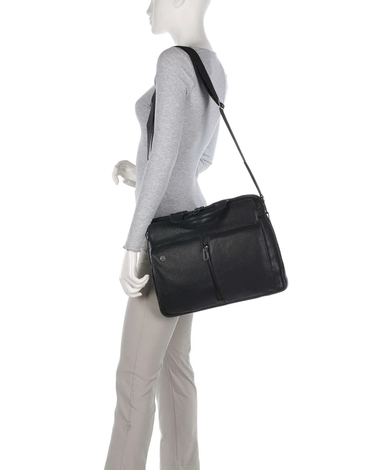 Piquadro Wollem Sac d'ordinateur nero