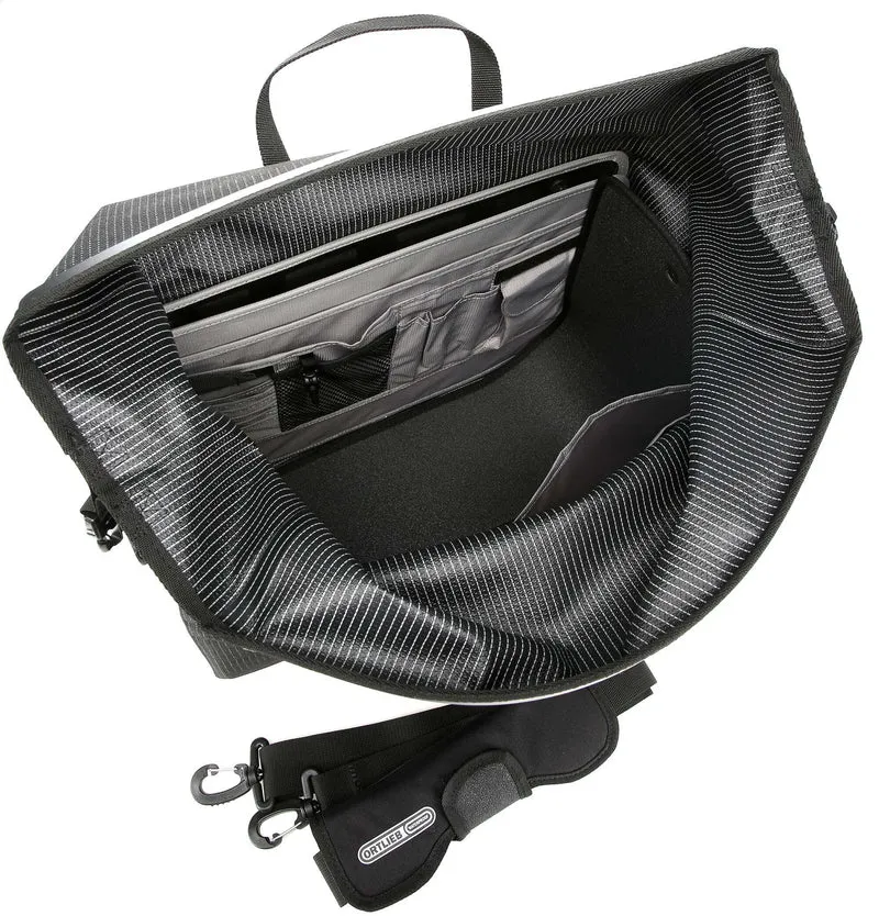Ortlieb Office-Bag High Visibility QL2.1 Sac pour porteur de bagages black reflective