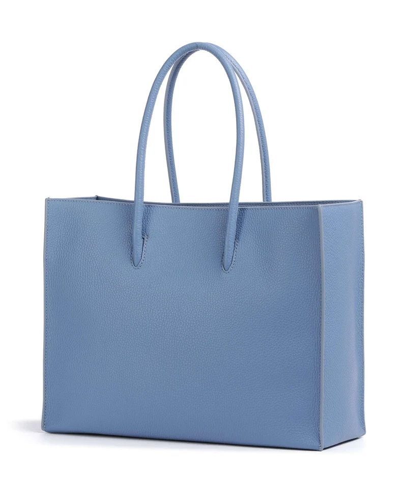 Coccinelle Myrtha Maxi Logo Cabas azul