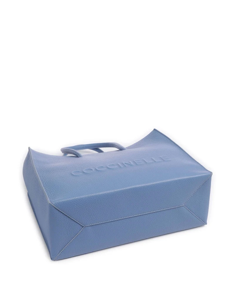 Coccinelle Myrtha Maxi Logo Cabas azul