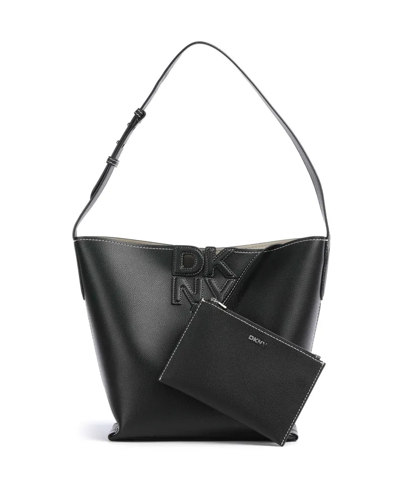 DKNY Nicole Sac fourre-tout black/light taupe