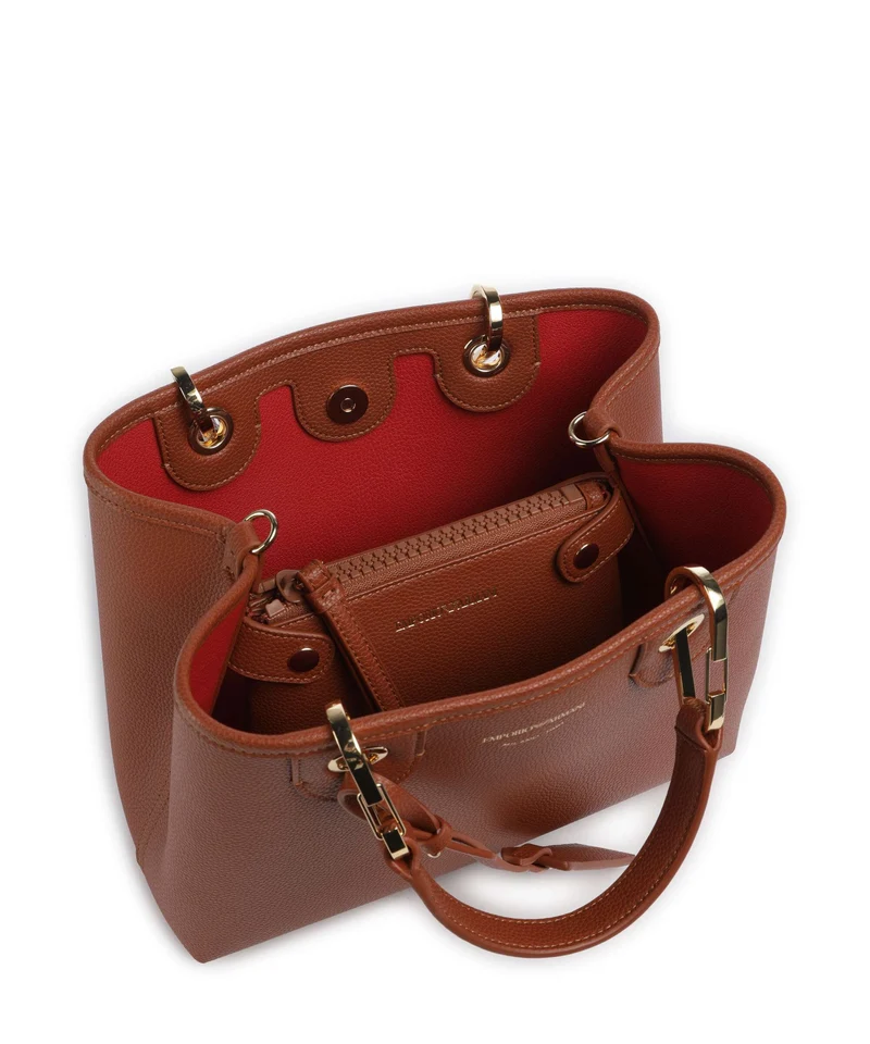 Emporio Armani My EA Sac à main cuoio/rosso