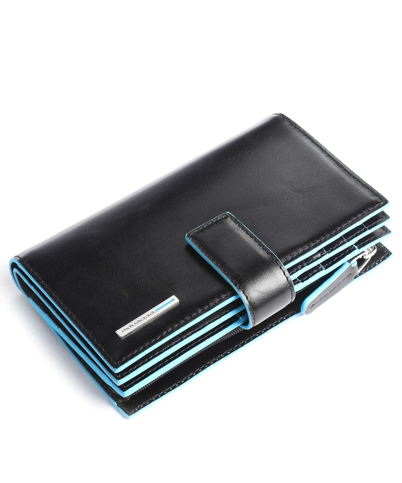 Piquadro Blue Square Étui à cartes crédit black