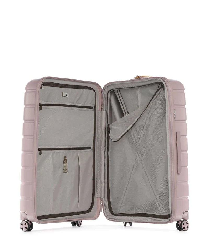 Roncato ReLife Valise 4 roues rosa pastello