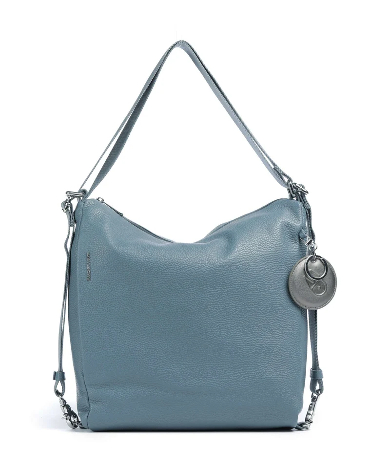 Mandarina Duck Mellow Leather Sac à main porté dos iron