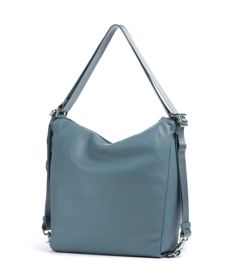Mandarina Duck Mellow Leather Sac à main porté dos iron