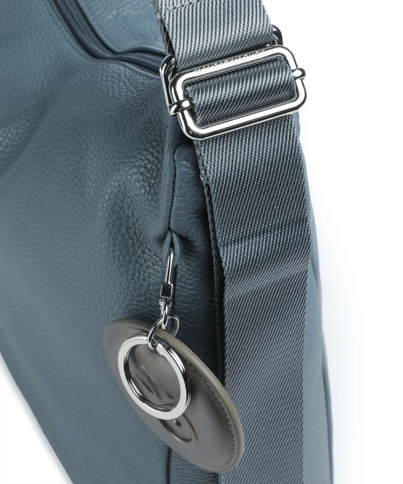 Mandarina Duck Mellow Leather Sac à main porté dos iron