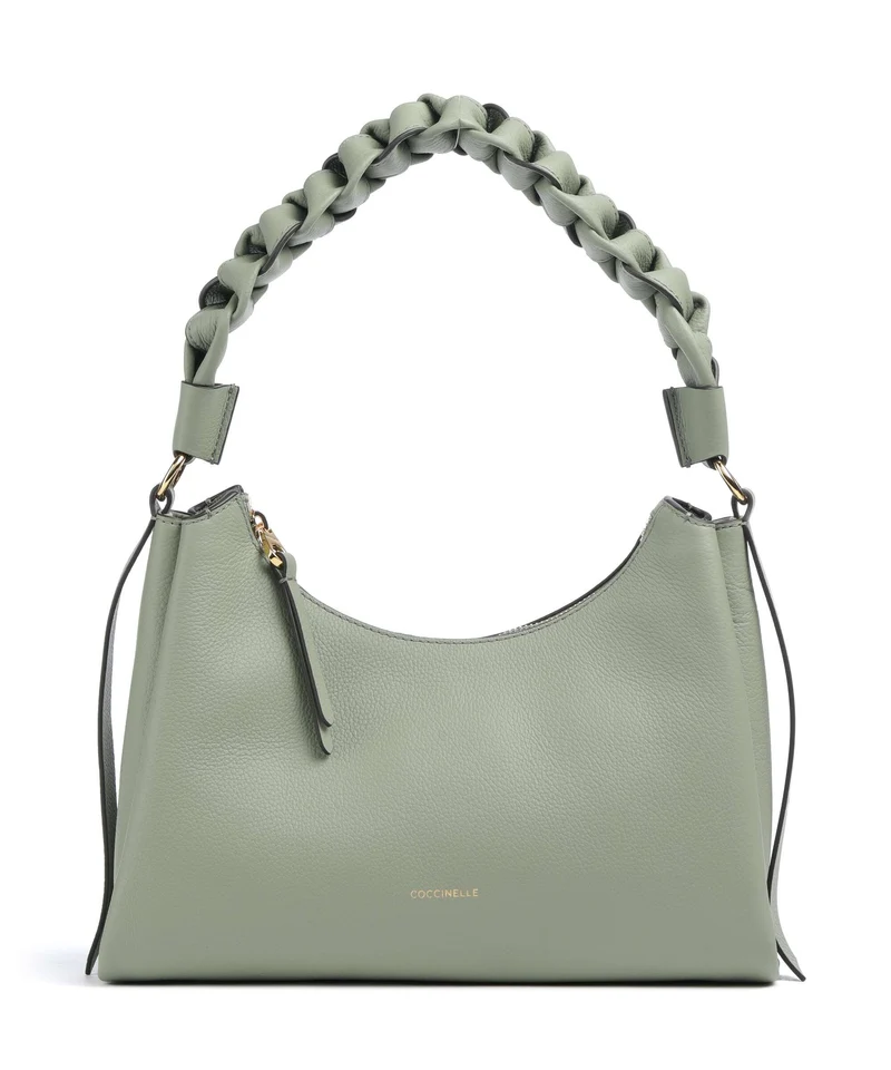 Coccinelle Boheme Grana Double Sac porté épaule greenery/rosett
