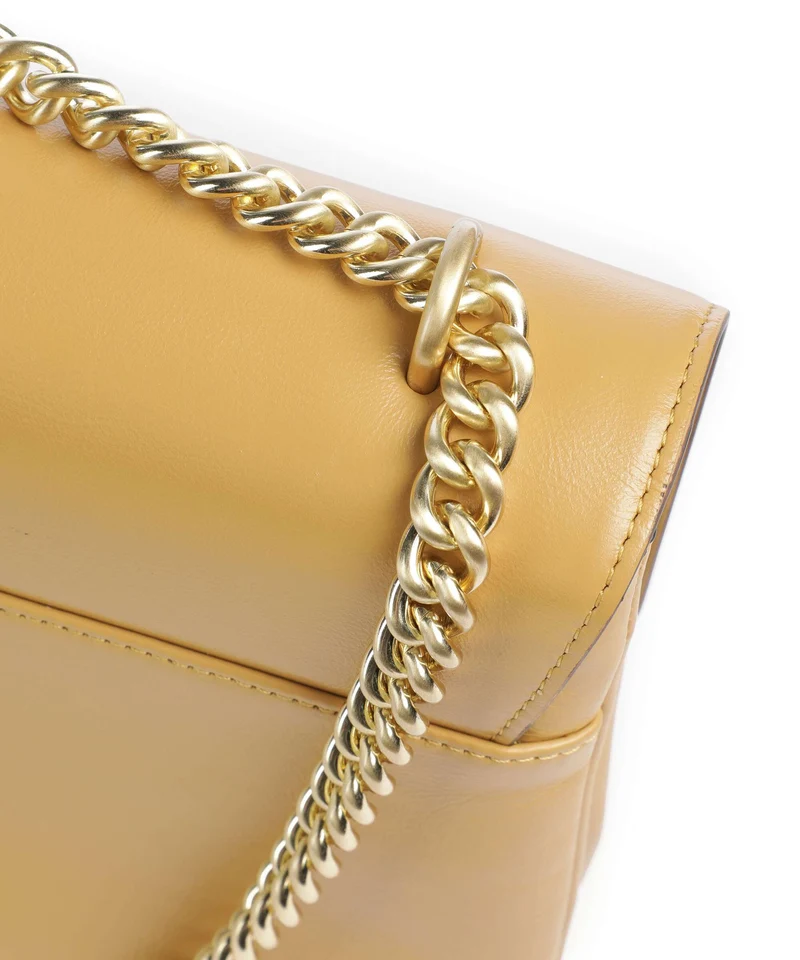 Pinko Love One Soft Big Sac porté épaule torroncino/matt gold