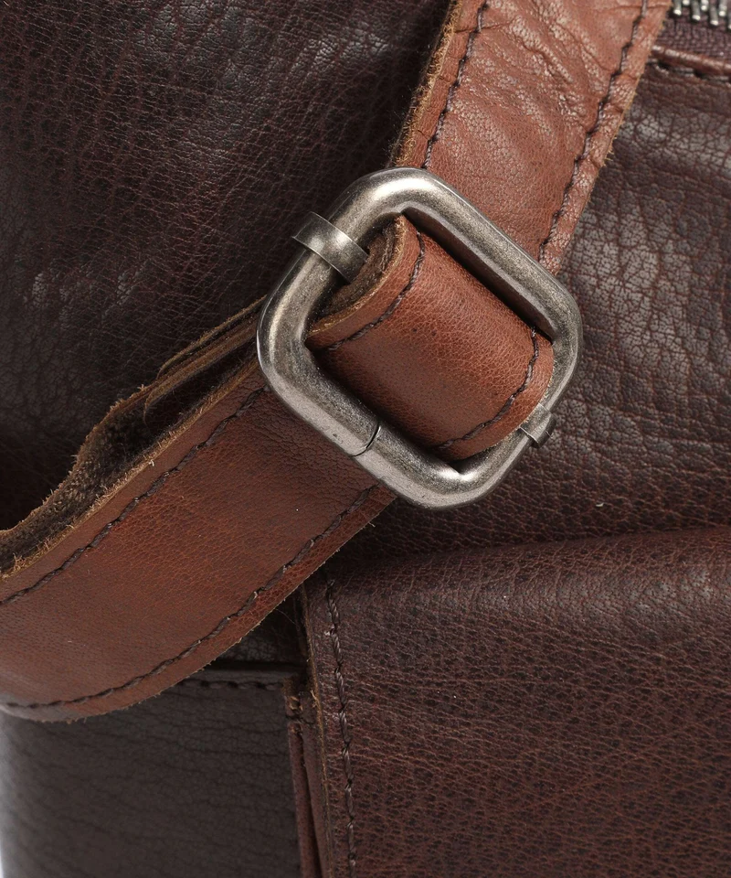 Spikes & Sparrow Bronco Sac fourre-tout dark brown