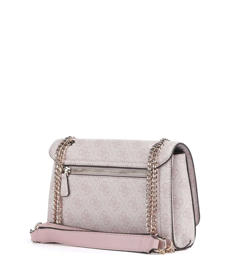 Guess Noelle Sac porté épaule orchid logo