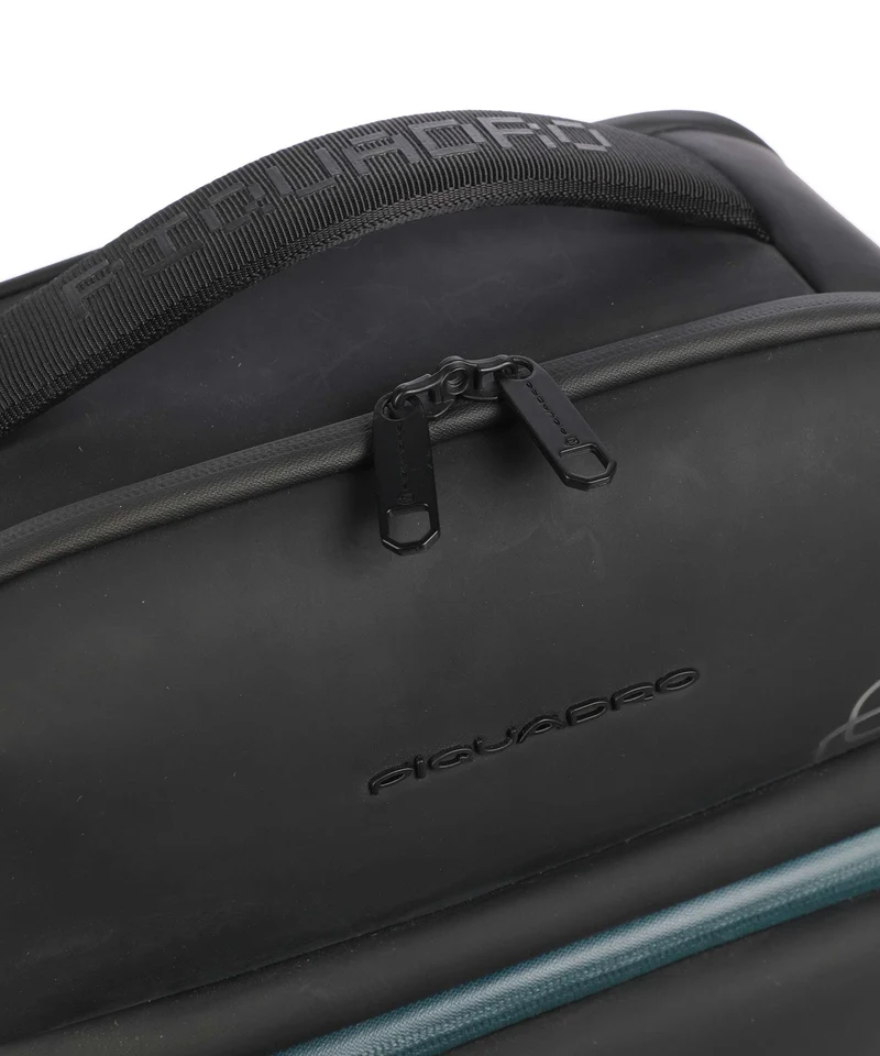 Piquadro C2OW Sac à dos à roulettes nero
