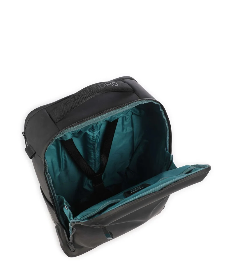 Piquadro C2OW Sac à dos à roulettes nero