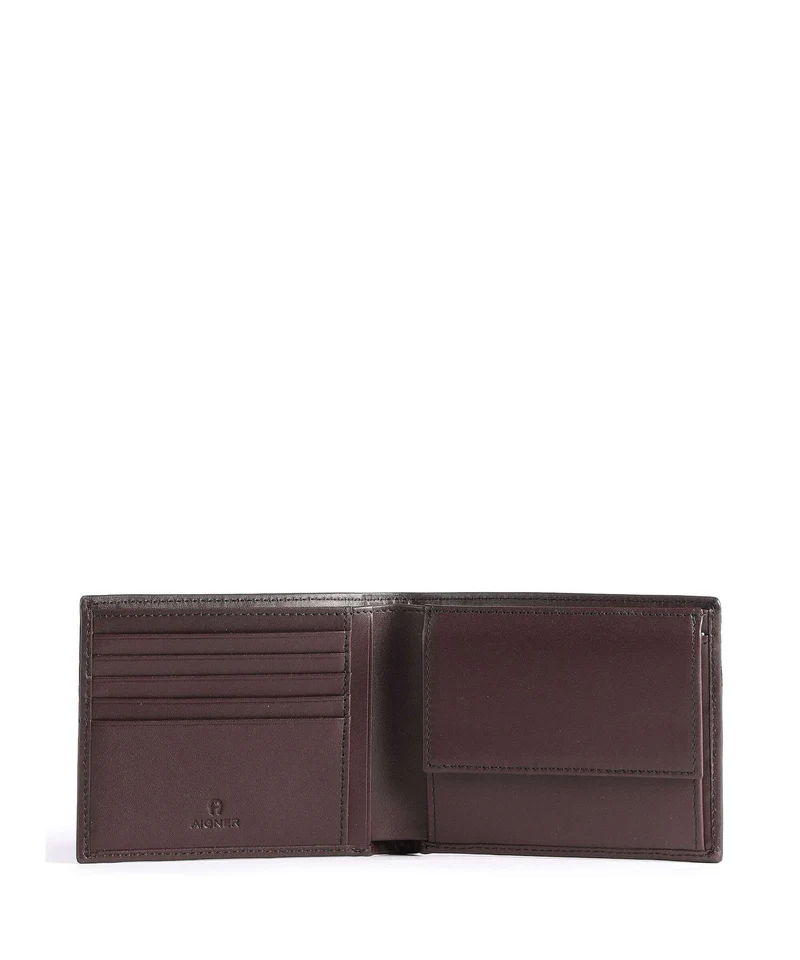 Aigner Basics Portefeuille antic rot