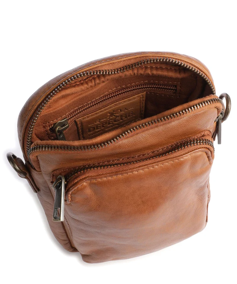 Depeche Power Field Sac bandoulière cognac