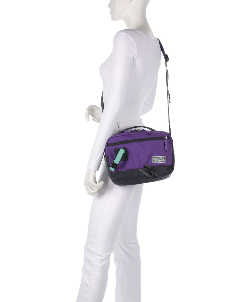 Fjällräven Vardag 6 Sac bandoulière violette/coal black