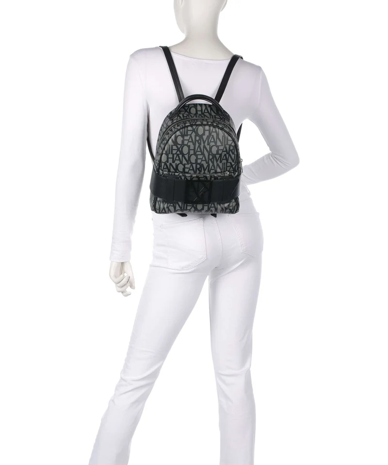 Armani Exchange Susy Sac à dos beige/navy stripes